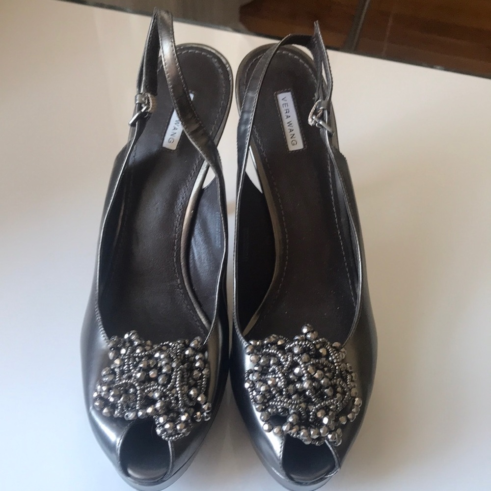 Vera wang new heels platform 9.5 39.5